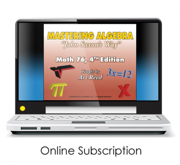 Mastering Algebra - Math 76 4th Edition Online Video Access (24-month subscription)