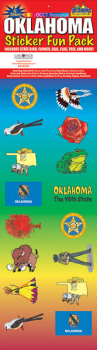 Oklahoma Experience State Sticker Fun Pack