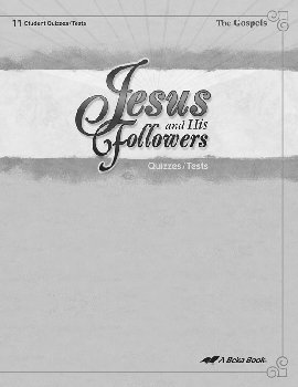 Jesus and His Followers Quiz and Test Book
