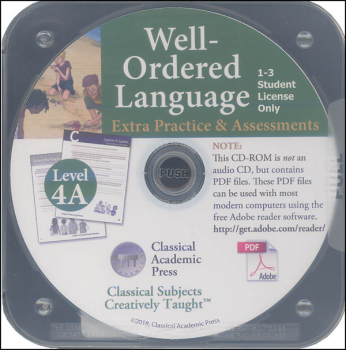 Well-Ordered Language Level 4A Extra Practice & Assessments on CD