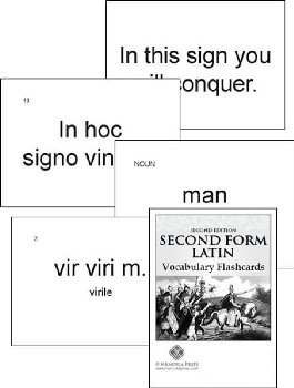 Second Form Latin Vocabulary Flashcards 2ED