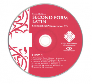 Second Form Latin Pronunciation CD Second ED