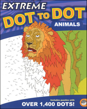 Extreme Dot to Dots Book - Animals