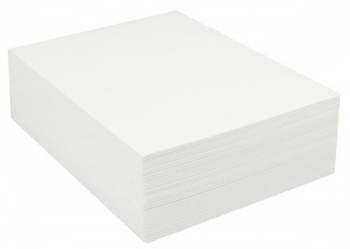 Medium Bright White Sulphite Drawing Paper 9"x12" - 500 Sheets