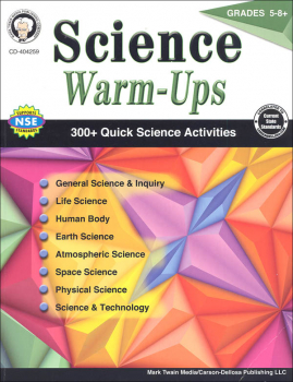 Science Warm-Ups: Grades 5-8