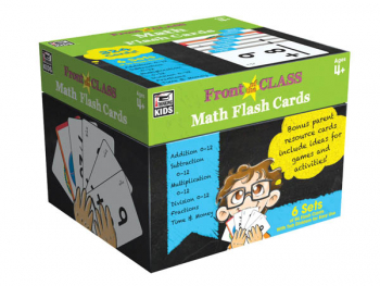 Front of the Class Math Flash Cards