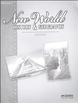 New World History and Geography Student Quiz Book (Bound)