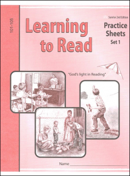 Learning to Read Practice Sheets (101-105) 2nd Edition
