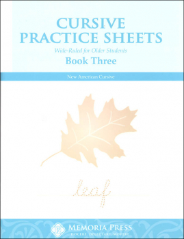 Cursive Practice Sheets III
