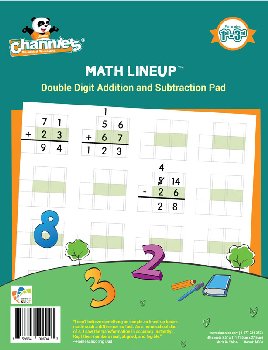 Math Line-Up Pad - Double Digit (Channie's Math)