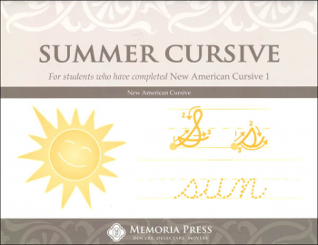 Summer Cursive Workbook