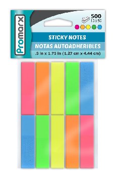 Assorted Sticky Note Tabs (500 count)
