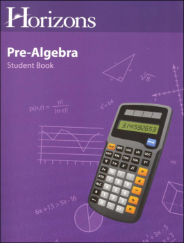 Horizons Pre-Algebra Student Book