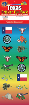 Texas Experience State Sticker Fun Pack