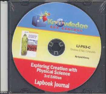Apologia Exploring Creation with Physical Science 3rd Edition Lapbook Journal CD