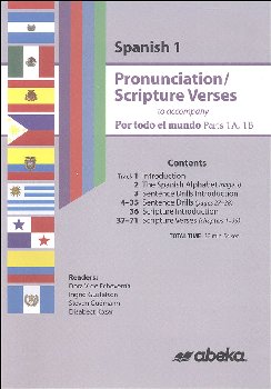 Spanish 1 Pronunciation/Scripture CD