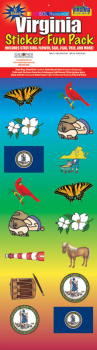 Virginia Experience State Sticker Fun Pack