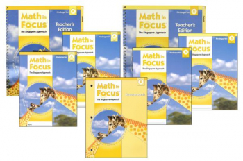 Math in Focus Grade K Student Pack