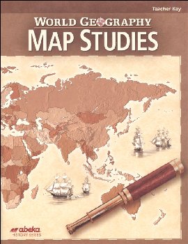 World Geography Map Studies Key