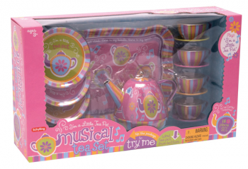 Musical Tin Tea Set
