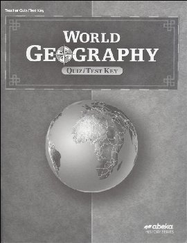 World Geography Quiz and Test Key