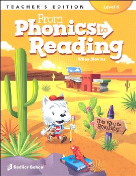 From Phonics to Reading Teacher Edition Kindergarten