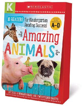 Amazing Animals Kindergarten (A-D Reader Box Set)