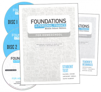 Foundations in Personal Finance for Middle School Homeschool Kit