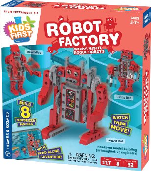 Robot Factory: Wacky, Misfit, Rogue Robots