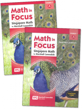 Math in Focus Course 1 Grade 6 Homeschool Kit 1st Semester