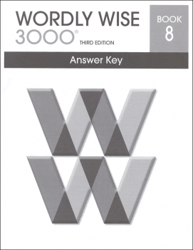 Wordly Wise 3000 3rd Edition Key Book 8
