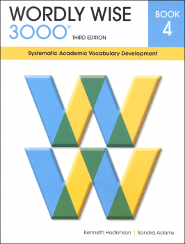 Wordly Wise 3000 3rd Edition Student Book 4 | Educators Publishing ...