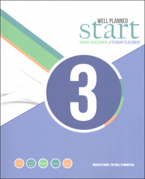 Well Planned Start Parent Assessment/Student Placement Test Grade 3