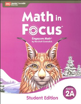 Math in Focus 2020 Student Edition Course 2A