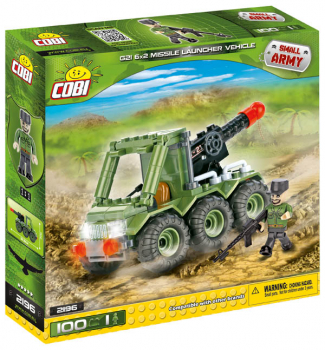 G21 6x2 Missile Launcher Vehicle -100 Pieces (Small Army)