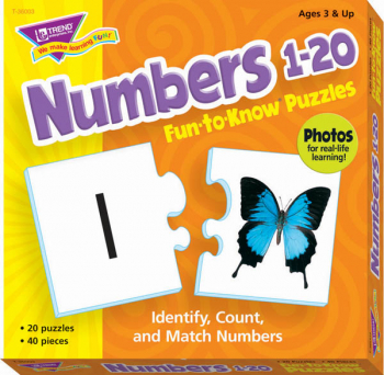 Fun-to-Know Puzzles - Numbers 1-20