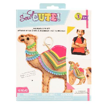 Sew Cute Felt Keychain Kit Camel