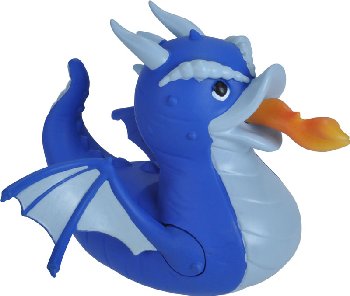 Rubber Duck Blue Dragon