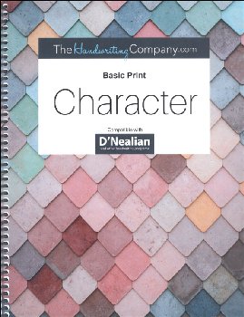 Character D'Nealian - Basic Print