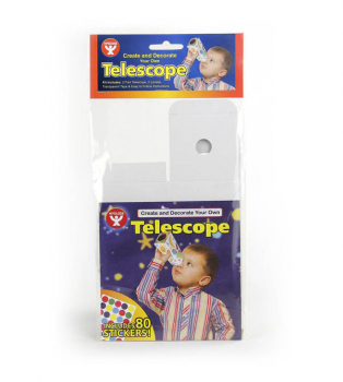 Make-Your-Own Telescope Kit with Stickers