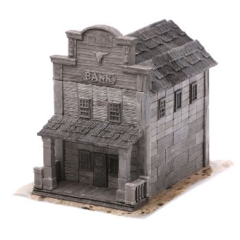 Ghost Town Bank 240 Piece Construction Set