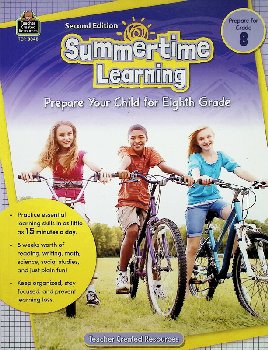Summertime Learning - Prepare for Grade 8