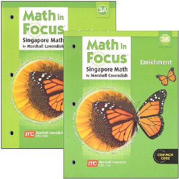 Math in Focus: Singapore Math Enrichment Bundle, A & B Grade 3
