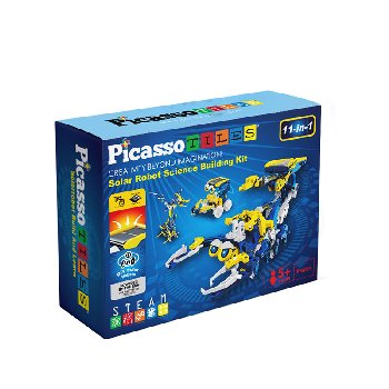 Picasso Tiles 11-in-1 Solar Robot