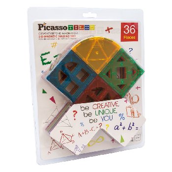 Picasso Tiles Magnetic Building Tiles (36 piece)