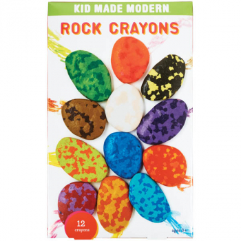 Kid Made Modern Rock Crayons (Set of 12)