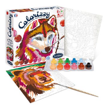 Colorizzy Paint By Number - Forest Animals