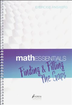 Math Essentials: Finding & Filling the Gaps Exercise Answers
