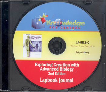 Apologia Exploring Creation with Advanced Biology: Human Body Lapbook CD