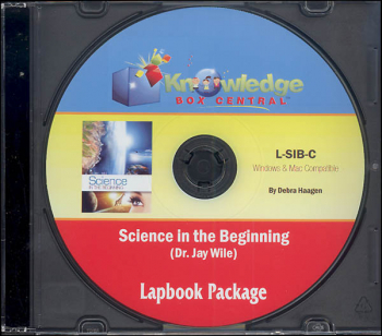 Science in the Beginning (Dr. Jay Wile) Lapbook CD